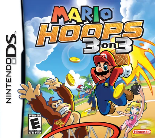 Mario Hoops 3 on 3 (USA) (Wii U Virtual Console)